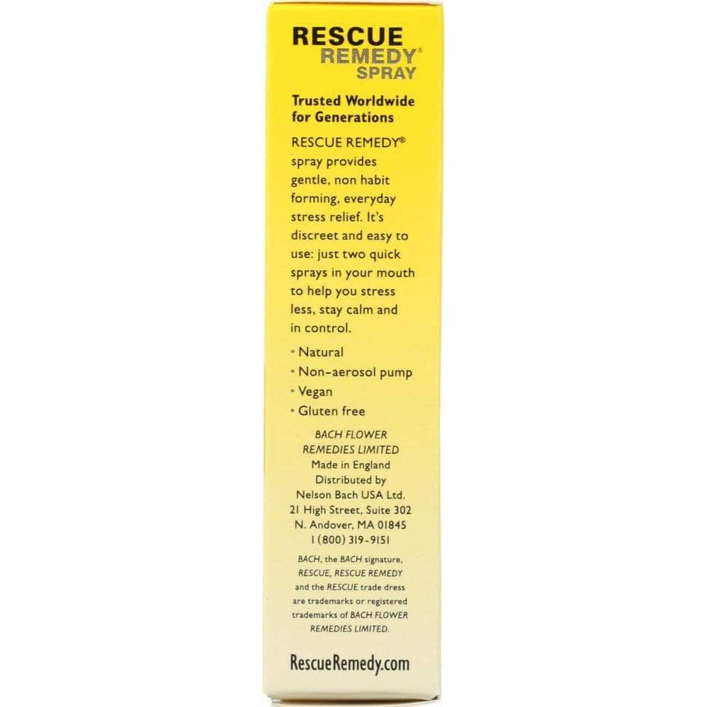 Bach Bach Original Flower Essences Rescue Remedy Spray, 0.7 oz