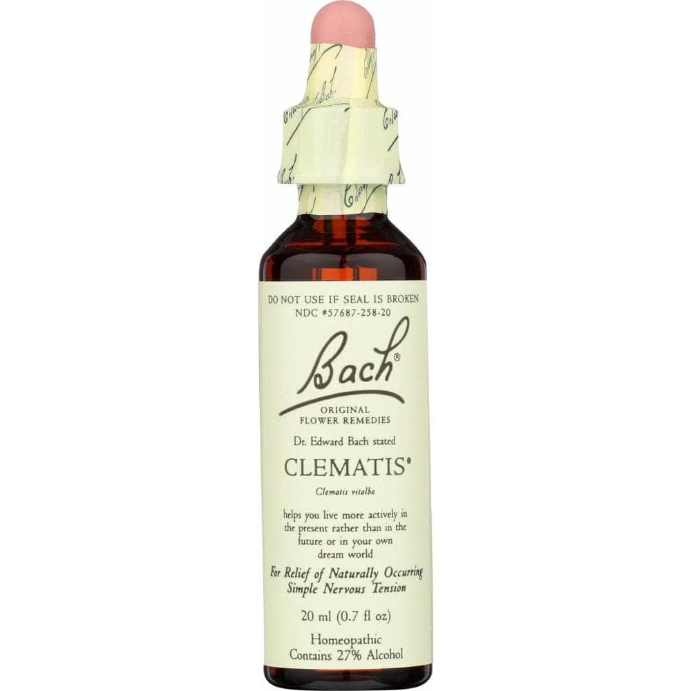 Bach Bach Original Flower Remedies Clematis, 0.7 oz