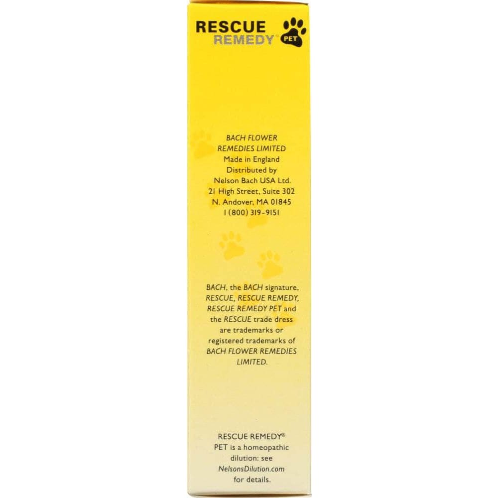 BACH Bach Original Flower Remedies Rescue Remedy Pet, 0.7 Oz