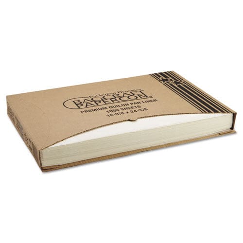 Bagcraft Grease-proof Quilon Pan Liners 16.38 X 24.38 White 1,000 Sheets/carton - Food Service - Bagcraft