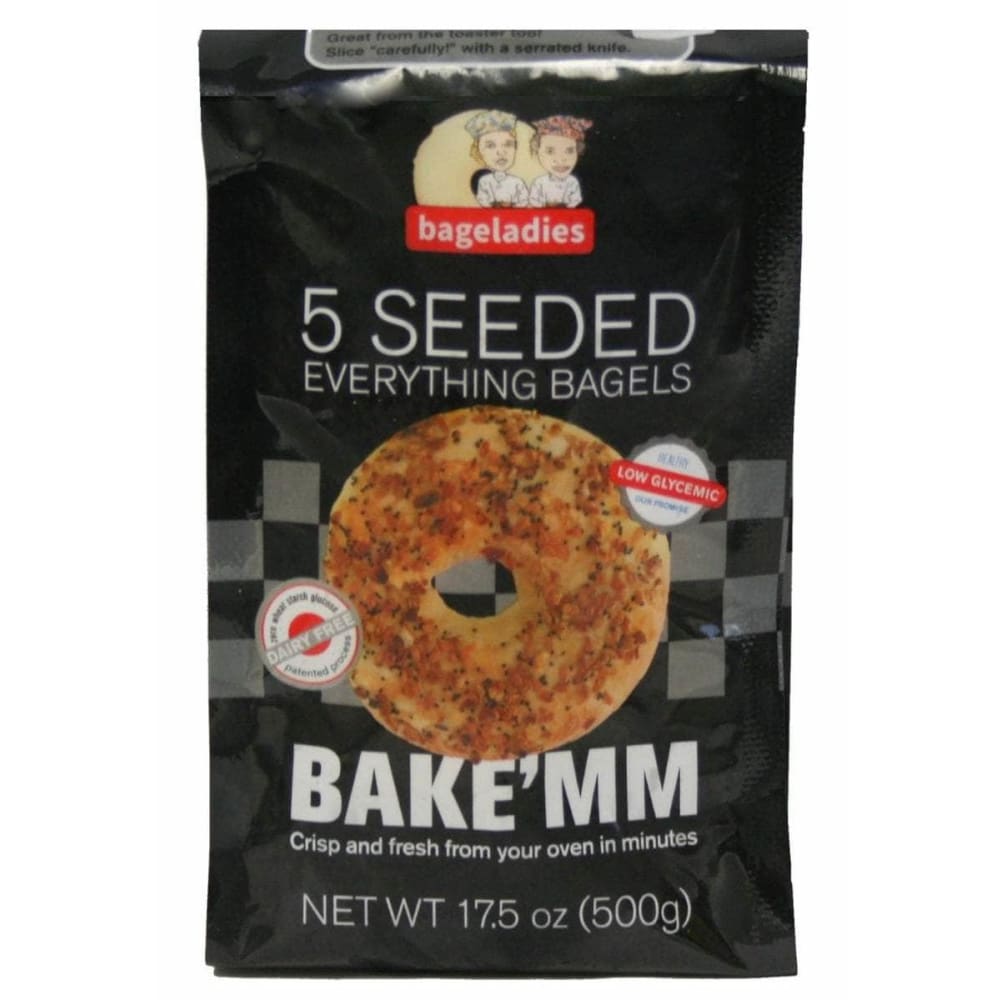 Bageladies Bageladies Seeded Everything Bagels, 17.50 oz