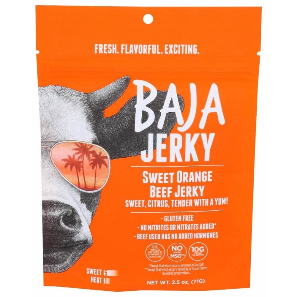 BAJA JERKY BAJA JERKY Sweet Orange Beef Jerky, 2.5 oz