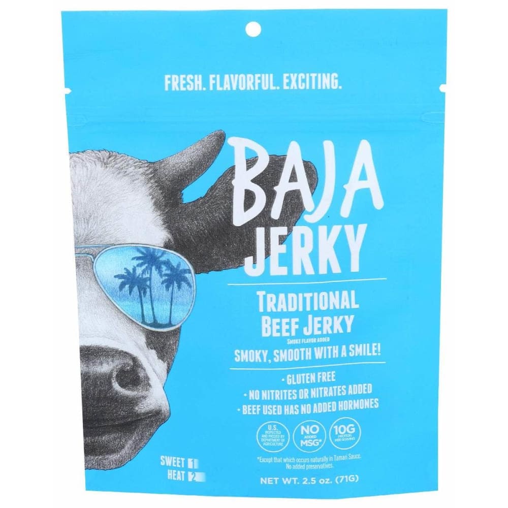 BAJA JERKY BAJA JERKY Traditional Beef Jerky, 2.5 oz