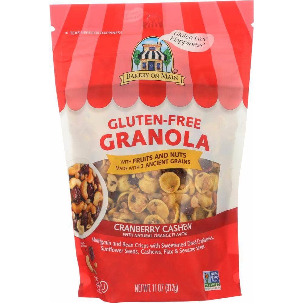 Bakery On Main Bakery On Main Gluten Free Granola Cranberry Orange Cashew, 11 oz