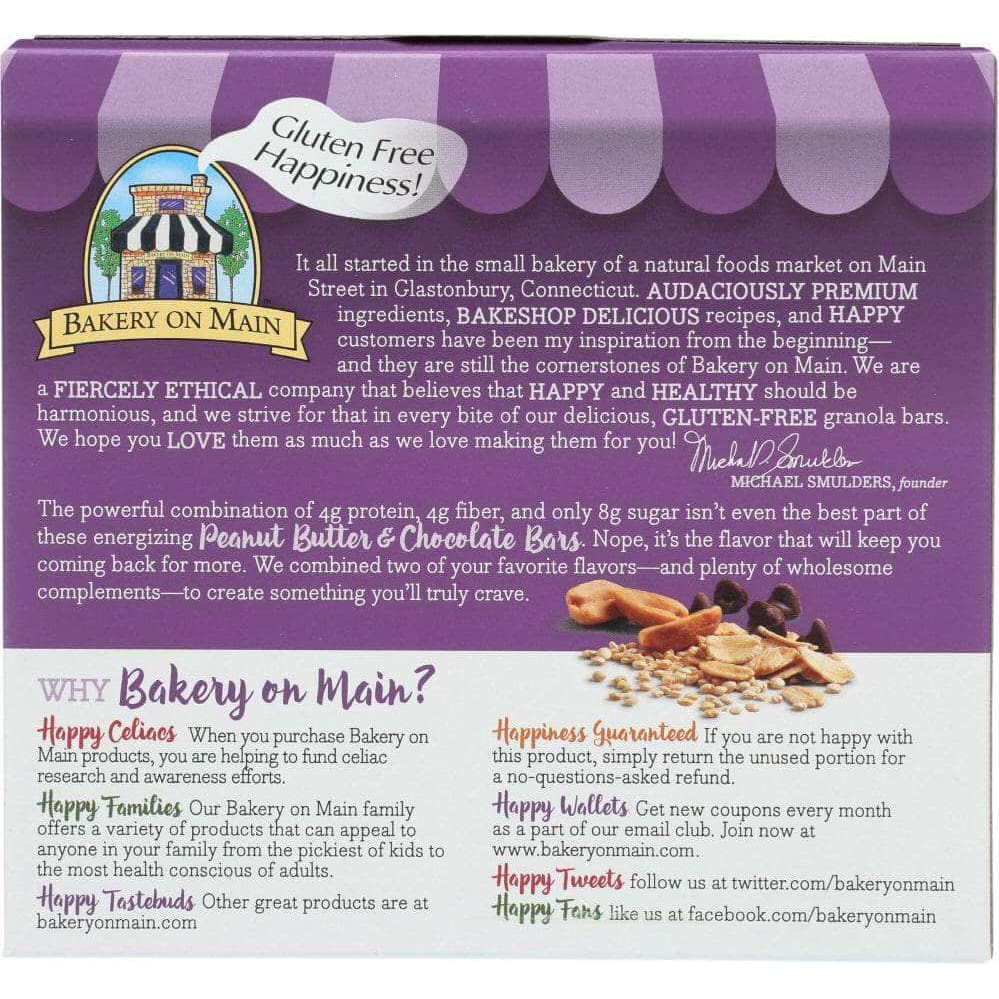 Bakery On Main Bakery On Main Peanut Butter & Chocolate Granola Bar, 6 oz