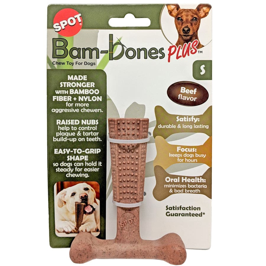 Bam-Bone Plus Dog Chew Beef 4 in - Pet Supplies - Bam-Bone