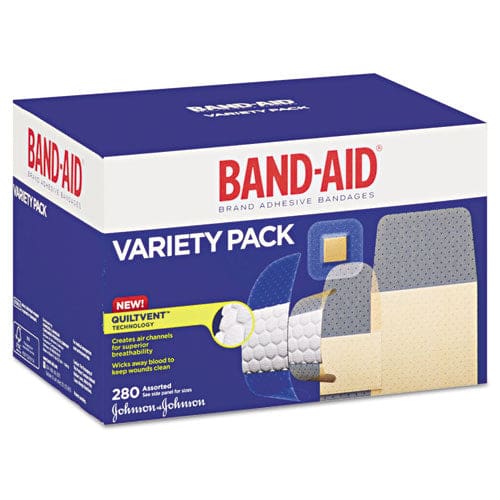 BAND-AID Sheer/wet Adhesive Bandages Assorted Sizes 280/box - Janitorial & Sanitation - BAND-AID®