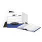 Bankers Box Data-pak Storage Boxes Letter Files 13.75 X 17.75 X 13 White/blue 12/carton - School Supplies - Bankers Box®