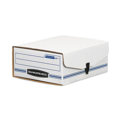 Bankers Box Liberty Binder-pak Letter Files 9.13 X 11.38 X 4.38 White/blue - School Supplies - Bankers Box®