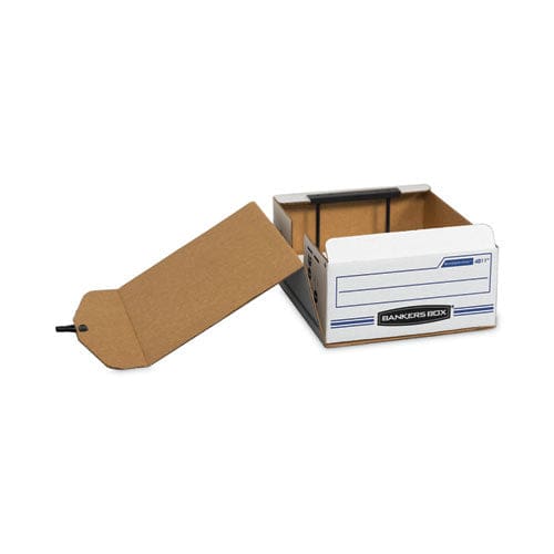 Bankers Box Liberty Binder-pak Letter Files 9.13 X 11.38 X 4.38 White/blue - School Supplies - Bankers Box®