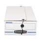 Bankers Box Liberty Check And Form Boxes 6.25 X 24 X 4.5 White/blue 12/carton - Office - Bankers Box®