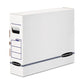 Bankers Box X-ray Storage Boxes 5 X 18.75 X 14.88 White/blue 6/carton - Office - Bankers Box®