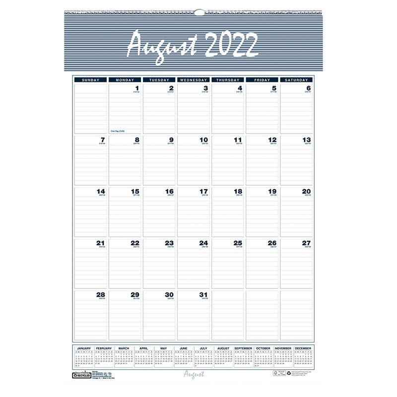 Bar Harbor Academic Wall Calendar 22 X 31 1/4 - Calendars - House Of Doolittle