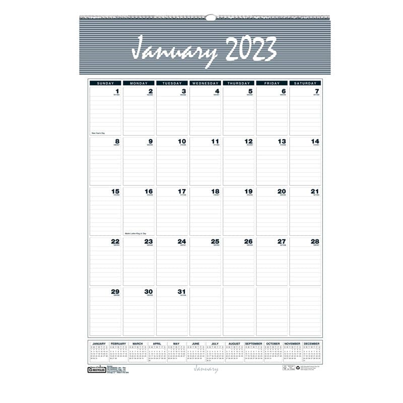 Bar Harbor Wall Calendar 12X17 (Pack of 2) - Calendars - House Of Doolittle