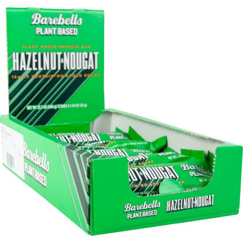 Barebells Plant Based Bar Hazelnut & Nougat 12 ea - Barebells
