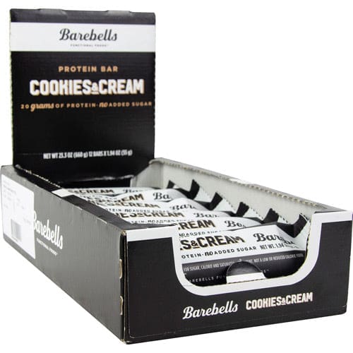 Barebells Protein Bars Cookies & Cream 12 ea - Barebells