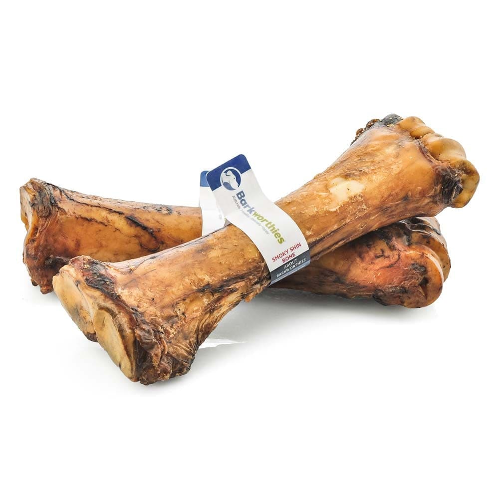 Barkworthies Smokey Shin Bone - Pet Supplies - Barkworthies