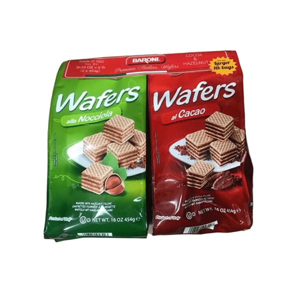 Baroni Cocoa & Hazelnut Wafer, 32 Ounce - ShelHealth.Com