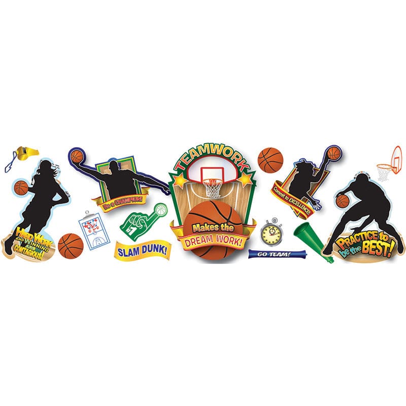 Basketball Bb Set (Pack of 3) - Classroom Theme - Eureka