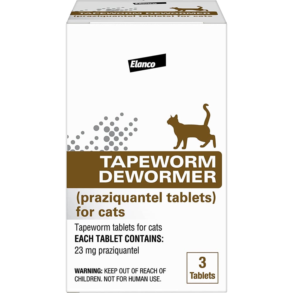 Bayer Tapeworm Dewormer 3ct. Cat - Pet Supplies - Bayer