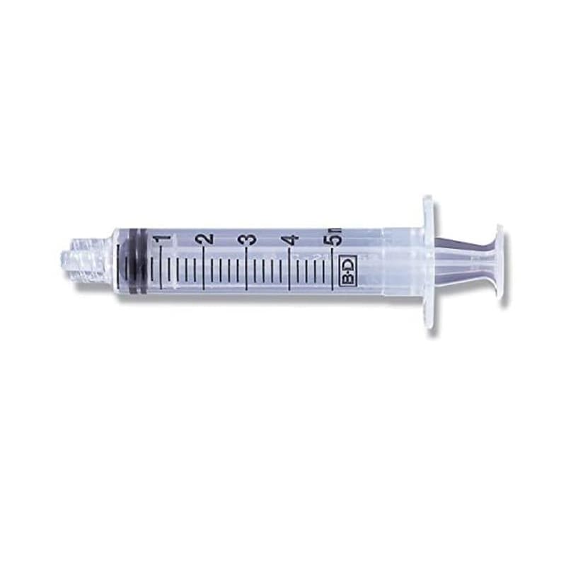 BD Medical Syringe 5Ml Ll No Needle Box of 125 - Needles and Syringes >> Syringes No Needle - BD Medical