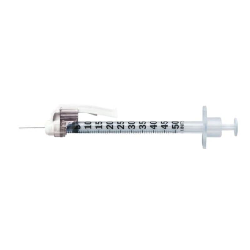 BD Medical Syringe Safety Insululin 1/2Cc 29G 1/2 Box of OX - Needles and Syringes >> Insulin Syringes - BD Medical