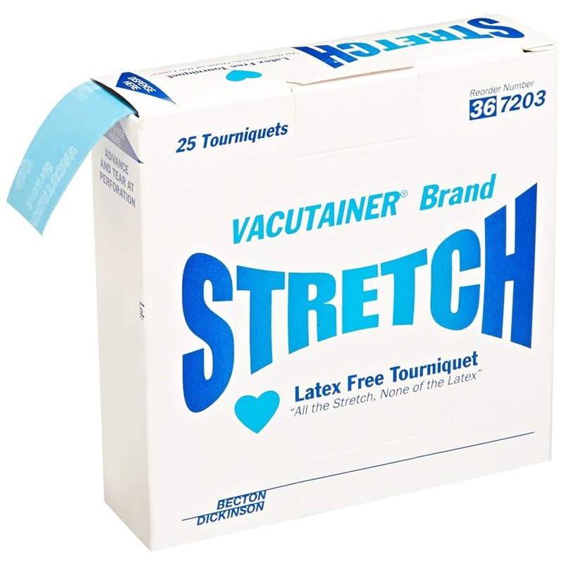 BD Medical Tourniquet Stretch Lf Case of 500 - IV Therapy >> IV Accessories - BD Medical