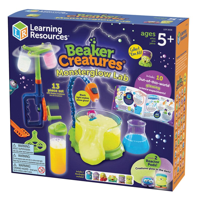Beaker Creatures Monster Glow Lab - Experiments - Learning Resources