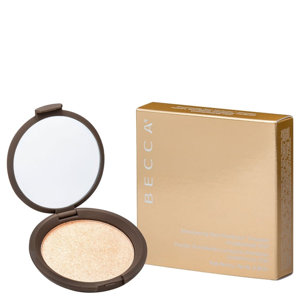 BECCA Shimmering Skin Perfector Pressed Highlighter Champagne Pop - Makeup - BECCA Shimmering