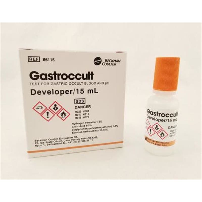 Beckman Coulter Gastrocult Developer - Diagnostics >> Test Kits and Supplies - Beckman Coulter