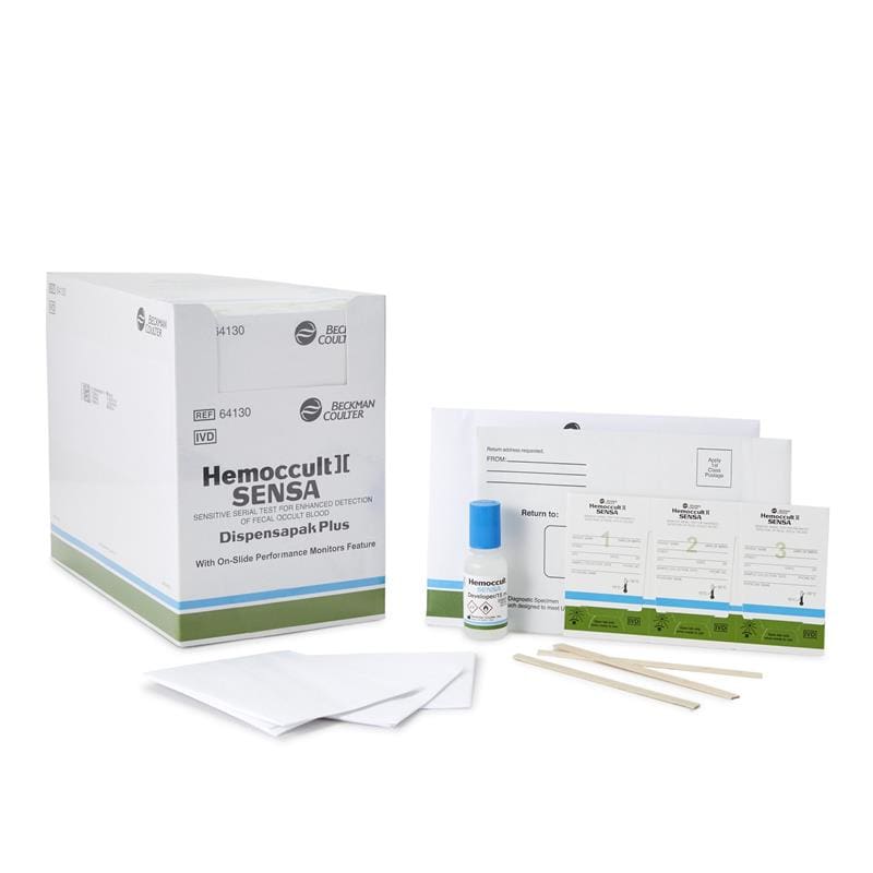 Beckman Coulter Hemoccult Ii Dispensapak Sensa Box of 40 - Diagnostics >> Test Kits and Supplies - Beckman Coulter