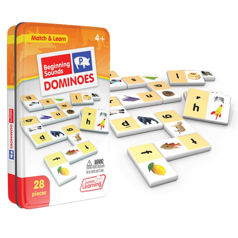 Beginning Sounds Dominoes (Pack of 6) - Dominoes - Junior Learning