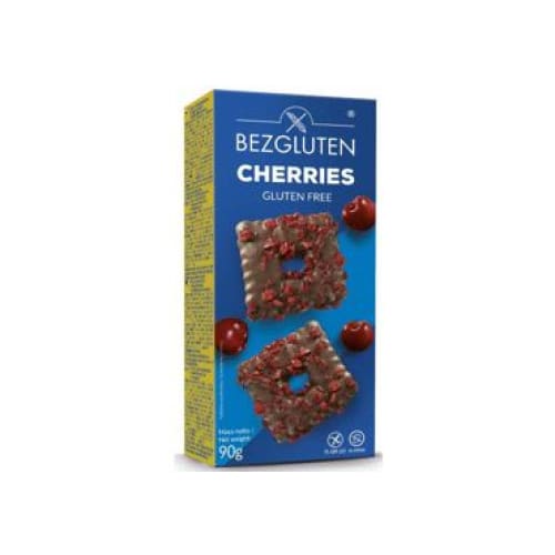 BEGLUTEN Cookies with Chocolate&Freeze Dried Cherries 3.17 oz. (90 g.) - BEZGLUTEN