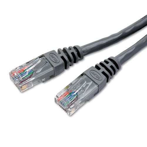 Belkin Cat5e Molded Patch Cable 25 Ft Gray - Technology - Belkin®