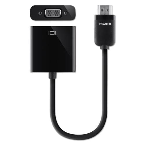 Belkin Hdmi To Vga + 3.5mm Audio Adapter 5 Black - Technology - Belkin®