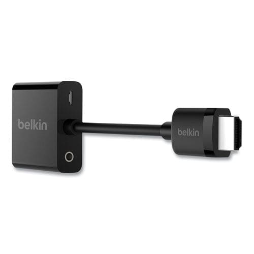 Belkin Hdmi To Vga Adapter With Micro-usb Power 9.8 Black - Technology - Belkin®