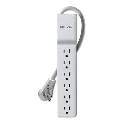 Belkin Home/office Surge Protector With Rotating Plug 6 Ac Outlets 6 Ft Cord 720 J White - Technology - Belkin®