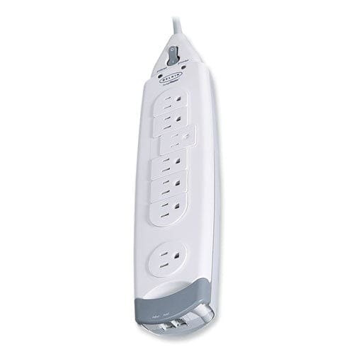 Belkin Surgemaster Home Series Surge Protector 7 Ac Outlets 12 Ft Cord 1,045 J White - Technology - Belkin®