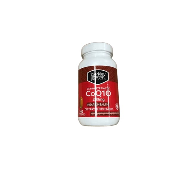 Berkley Jensen 200mg CoQ10 Softgels, 140 ct. - ShelHealth.Com