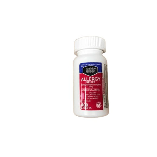 Berkley Jensen Allergy Relief, 400 Count - ShelHealth.Com