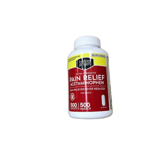 Berkley Jensen Extra Strength Pain Reliever, 500 ct - ShelHealth.Com