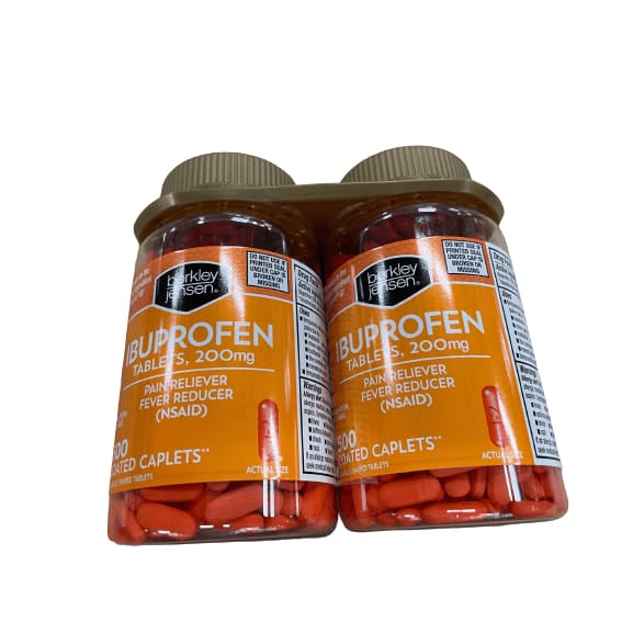 Berkley Jensen Berkley Jensen Ibuprofen 200mg Caplets, 2 x 500 Count