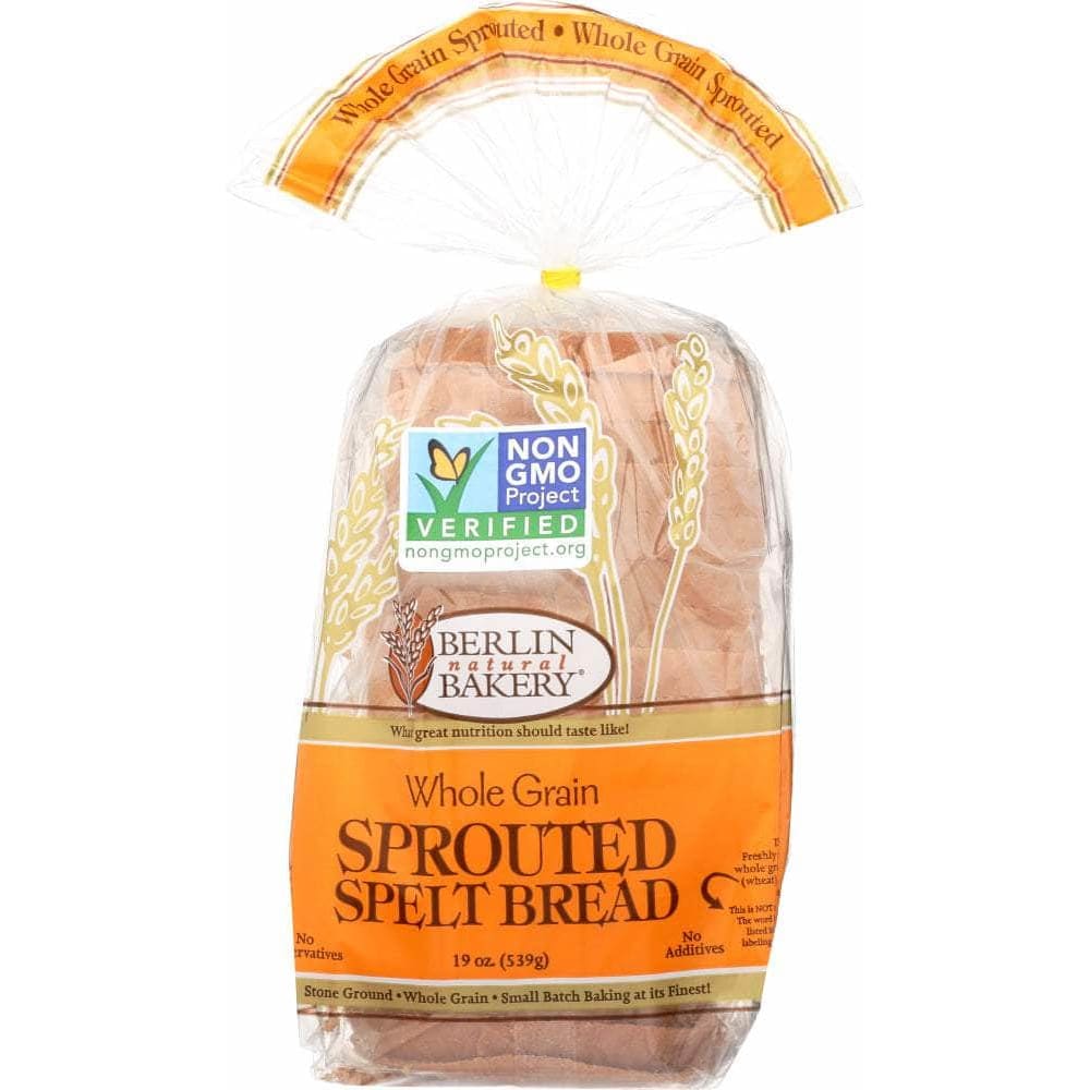 Berlin Bakery Berlin Bakery Whole Grain Spelt Sprouted Bread, 19 Oz