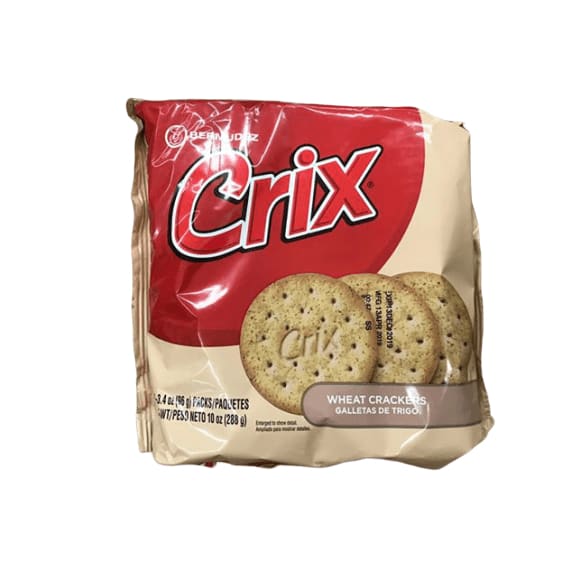 Bermudez Crix Wheat Crackers Galletas De Trigo, 10 oz - ShelHealth.Com