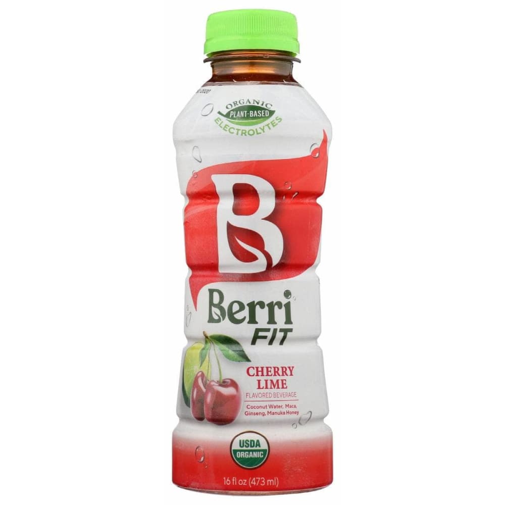 BERRI FIT Grocery > Beverages BERRI FIT: Organic Cherry Lime Flavored Beverage, 16 fo