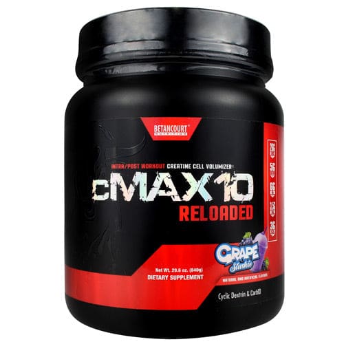 Betancourt Nutrition Cmax 10 Reloaded Grape Slushie 20 ea - Betancourt Nutrition