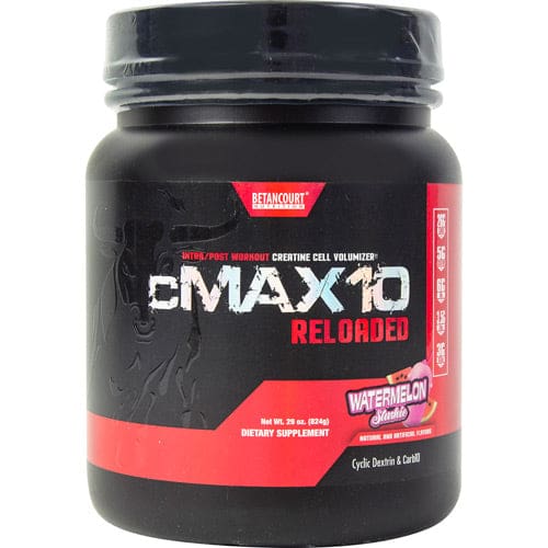 Betancourt Nutrition Cmax 10 Reloaded Watermelon Slushie 20 ea - Betancourt Nutrition