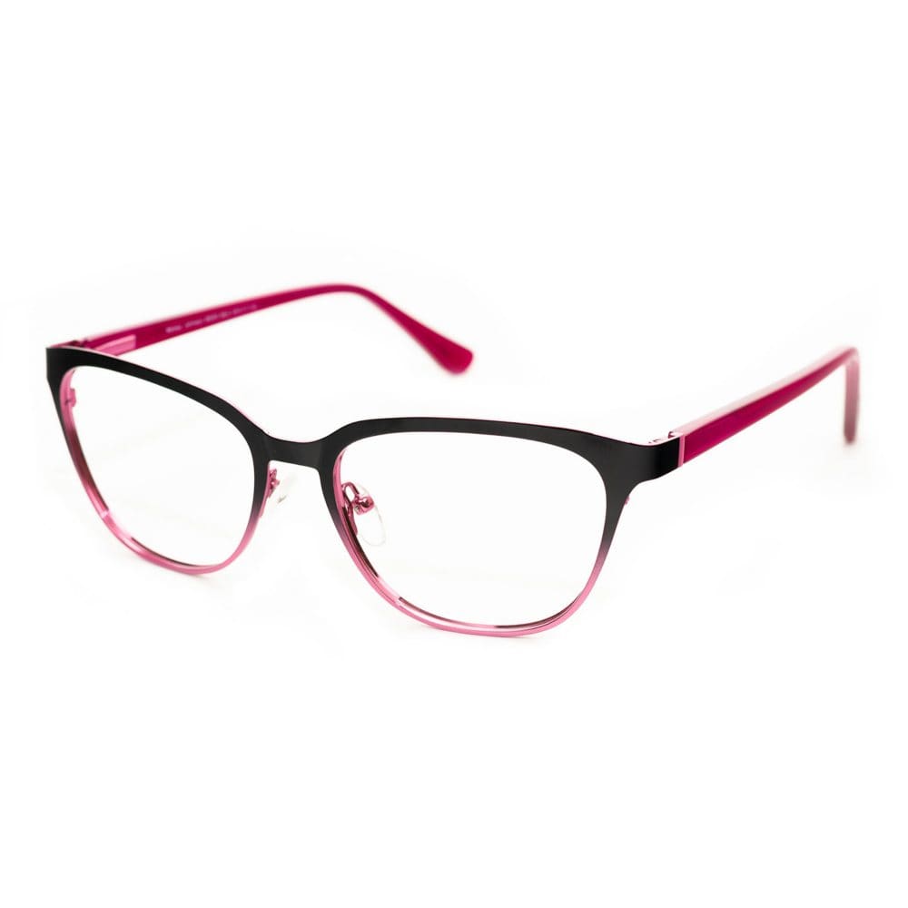 Betsey Johnson BW05 Eyewear Black & Pink - Prescription Eyewear - Betsey Johnson