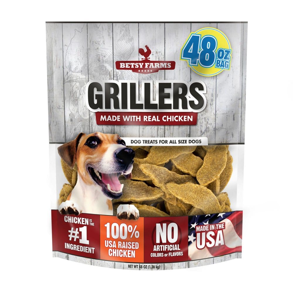 Betsy Farms Grillers Dog Treats (48 oz.) - Dog Food & Treats - Betsy Farms