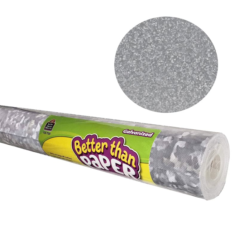 Better Than Paper Galvanize 4/Ct Metal Bb Roll - Bulletin Board & Kraft Rolls - Teacher Created Resources